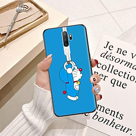 Ốp lưng điện thoại Oppo A5 2020 viền silicon dẻo TPU  hình Doremon Nhảy Múa - Hàng chính hãng