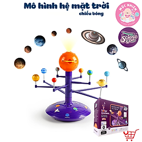 Bộ mô hình chiếu bóng và hệ mặt trời - solar system planetary e projector – topbright