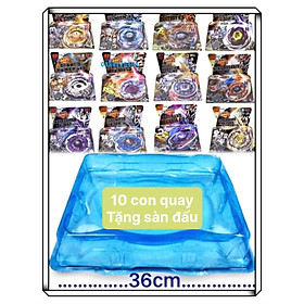 Combo 10 con quay nhỏ tặng 1 sàn đấu quay 36cm