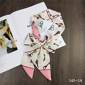 Khăn lụa dài thời trang size 145x7cm 