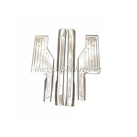 Bộ Ốp bậc, Nẹp bước chân INOX Toyota Rush - Bên Trong