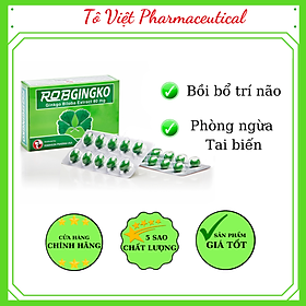 TPCN- Robinson Pharma USA- RobGingko-Viên uống hỗ trợ bổ não, tăng cường trí nhớ, phòng ngừa tai biến (30 viên)