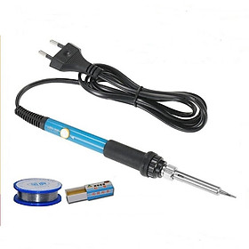Mua Máy hàn thiếc   hàn chì 60w có điều chỉnh nhiệt độ và tặng theo nhiều phụ kiện