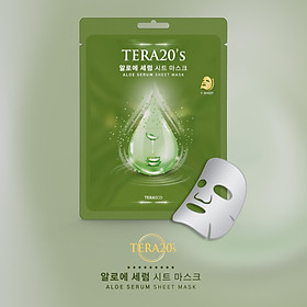 Mặt nạ dưỡng da serum Lô Hội TERA20's
