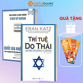 Hình ảnh Combo Sách Về Người Do Thái - Trí Tuệ Do Thái và Quốc Gia Khởi Nghiệp