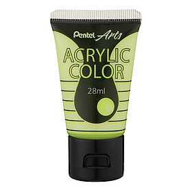 Tuýp Màu Vẽ Acrylic Pentel 28ml WA2-T79 - Fluorescent Lemon