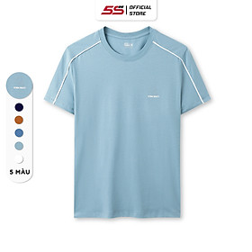 Hình ảnh Áo Thun Nam Ngắn Tay 5S PREMIUM, Chất Liệu Cotton Siêu Mềm, Mát, Thấm Hút Tốt, Thiết Kế Thể Thao, Khỏe Khoắn (TSO23008)
