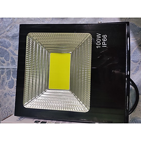 Mua Đèn pha led 100w loại đủ công suất kháng nước siêu sáng