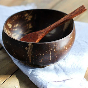 2 Món CHÉN + MUỖNG gáo dừa