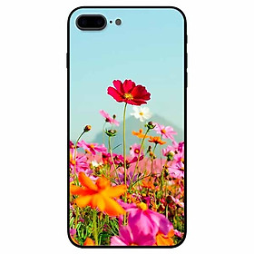 Ốp lưng dành cho Iphone 7 Plus , 8 Plus mẫu Vườn Hoa Ban Mai