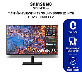 Mua Màn hình Chuyên đồ họa Samsung 32 inch LS32B800PXEXXV 4K DCI-P3 98% sRGB 100% IPS HDR 400 Factory Calibration USB-C 90W - Hàng chính hãng