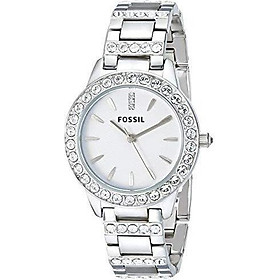 Fossil Women's Jesse Stainless Steel Glitz Dress Quartz Watch