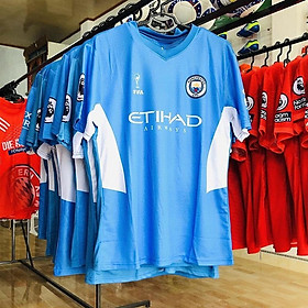 Bộ bóng đá thể thao thun thái CLB Manchester City