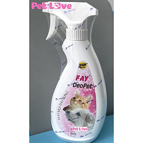 Fay DeoPet xịt khử mùi chó mèo (chai 350ml)