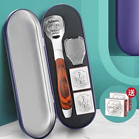 Mua ( Kèm 20 Lưỡi ) Dụng Cụ Chà Gót Chân  Mài Gót Chân  Tẩy Da Chết Bằng Inox Cao Cấp