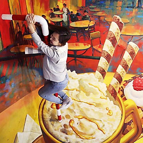 Vé Bảo Tàng Tranh 3D Alive + Mê Cung Dynamic Maze