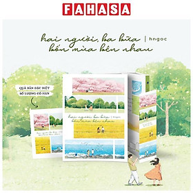Sách - Hai Người, Ba Bữa, Bốn Mùa Bên Nhau - Bản Đặc Biệt - Tặng Kèm Bookmark + Postcard
