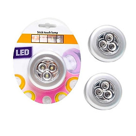 Mua Đèn Led 3 Bóng Dán Tường Siêu Sáng
