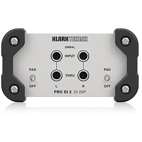 Mua KLARK TEKNIK DI 20P - Passive Stereo DI Box- Hàng Chính Hãng