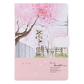 Sổ Bìa Cứng Uyên Loan Trung Nút DK 32128-L2773 (256 Trang) - Mẫu Ngẫu Nhiên