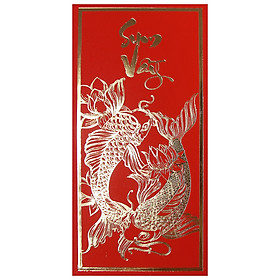 Bao Lì Xì Cao Cấp Ánh Kim - Sum Vầy (Bộ 6 Cái)