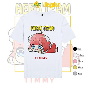 ÁO THUN UNISEX TIMMY HERO TEAM PHÔNG NAM NỮ GIA ĐÌNH CẶP ĐÔI CÓ SIZE TRẺ EM AOMIVN