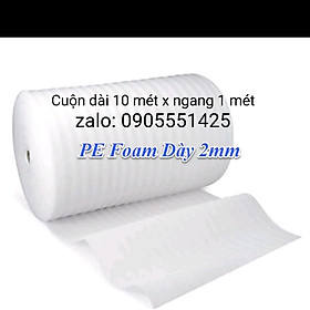 Mua 10 mét Mút xốp PE foam bọc hàng hóa