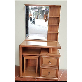 Mua Bàn trang điểm gỗ sồi 1 mặt 80 x40 x 1m50 D01 - Đồ Gỗ Mạnh Hùng
