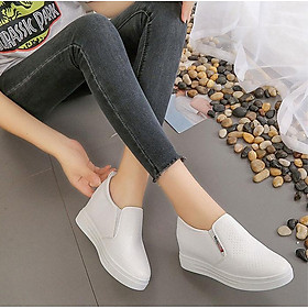 Giày Sneaker nữ Độn Đế 6cm Mã H24