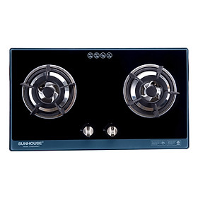 Mua Bếp Gas Âm Đôi Mặt Kính Sunhouse SHB5548MT - Hàng Chính Hãng