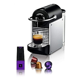 Máy Pha Cà Phê Viên Nén Delonghi Pixie Nespresso EN 124.S, Nhập Đức, BH 12 Tháng, Hàng Chính Hãng