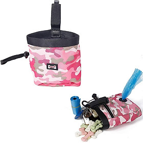 Túi thay đồ cho vật nuôi, đối xử với chó, túi tạp hóa ngoài trời không thấm nước, xử lý vận chuyển, nhà phân phối túi coca đồ chơi (màu hồng)