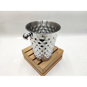 Mua XÔ ĐÁ ƯỚP LẠNH PHA LÊ INOX CAO CẤP