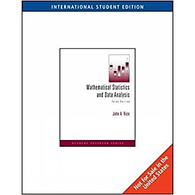 Nơi bán Mathematical Statistics and Data Analysis International Edition (with CD Data Sets) - Giá Từ -1đ