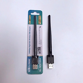 USB Thu Sóng Wifi USB Thu Wifi cho PC - Laptop LB-Link - Hàng Nhập Khẩu