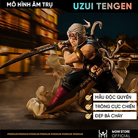 Mô Hình Uzui Tengen chiến đấu - Full box - Kimetsu No Yaiba - Có Hộp Màu