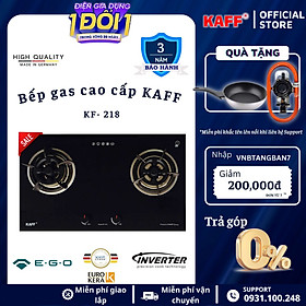 Mua Bộ Bếp ga âm KAFF KF- 218 bao gồm: Bếp ga + chảo chống dính cao cấp + bộ van ga - Hàng chính hãng