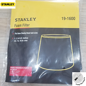 Mua Màng lọc bụi bằng xốp Model 19-1600 dùng cho máy hút bụi Stanley SL18125DC  SL19116  SL19116P ( Hàng chính hãng)