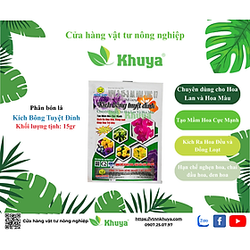 Phân bón Ý Mỹ Kích Bông Tuyệt Đỉnh 15gr NPK 3-15-3 Ra hoa YMC 07