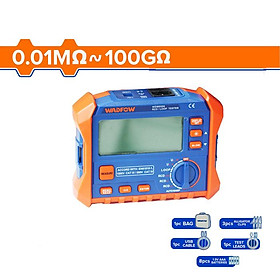 THIẾT BỊ KIỂM TRA DÒNG RÒ RCD/LOOP (0.1~100Ω) 99,9V WADFOW WDM9506 - HÀNG CHÍNH HÃNG