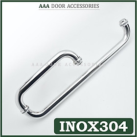Mua Tay nắm Cabin phòng tắm kính phi 19 phi 25 inox 304