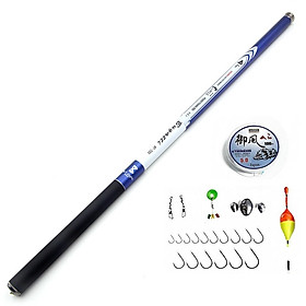 Cần câu tay carbon - Kèm nhiều phụ kiện DCH01