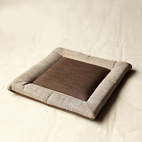 Flax Tatami Dining Chair Cushion Seat Mat Pillow Pad Home Decor