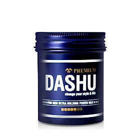 Clay Wax Sáp vuốt tóc nam Hàn Quốc cao cấp siêu định hình độ cứng 10+, bóng nhẹ Dashu For Men Premium Ultra Holding Power 100ml, sap tốt cho tóc siêu ngắn, ngắn và ngắn vừa, dễ vuốt dựng, vuốt undercut, vuốt phồng.
