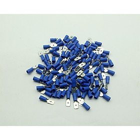 Túi 100 đầu cos ghim capa đực MDD 2-250 bọc nhựa xanh