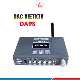 Giải mã DAC Vietktv DA9S bộ giải mã âm thanh cao cấp, mạch giải mã âm thanh bluetooth dành cho dàn karaoke, hàng chính hãng