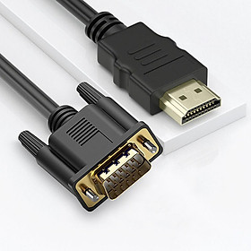 HDMI VGA Cable HDMI to VGA Cable Cord Audio Video HDMI male to VGA male cable 1920*1080P For PC Monitor HDTV Projector