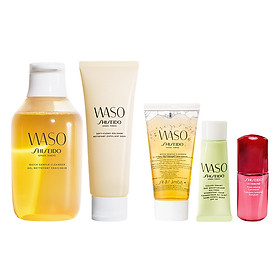 Bộ Sản Phẩm Chăm Sóc Da Shiseido Waso Làn Da Tươi Mới - 95502G