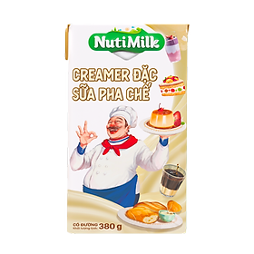 Creamer đặc Sữa pha chế có đường Nuti Hộp 380g SDH01TI NUTIFOOD