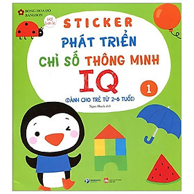 Sticker Phát Triển Chỉ Số Thông Minh IQ - Tập 1